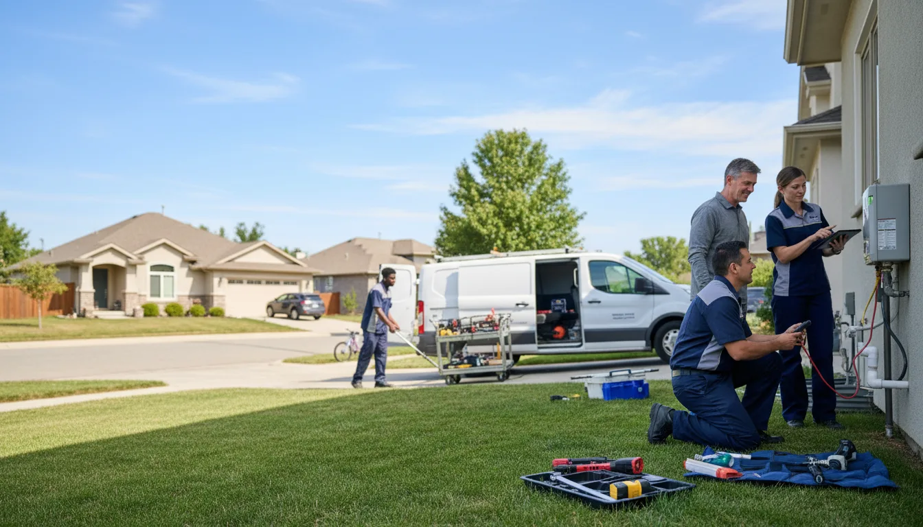 Tankless water heater service in Southmont, NC